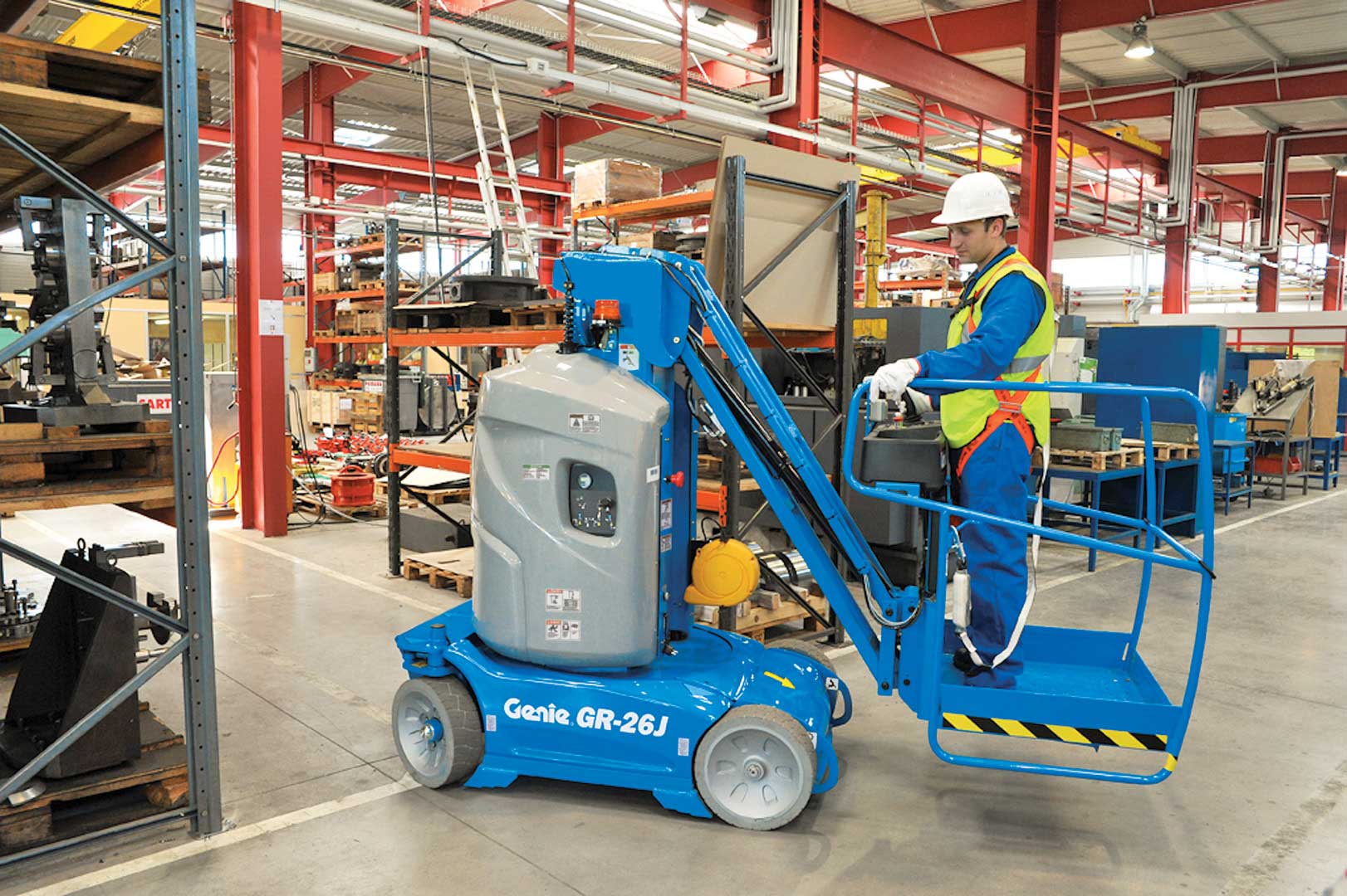 New or Used Rental Genie GR-26J   | lift truck rental for sale | National Lift Truck, Inc.