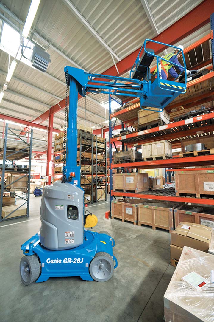 New or Used Rental Genie GR-26J   | lift truck rental for sale | National Lift Truck, Inc.