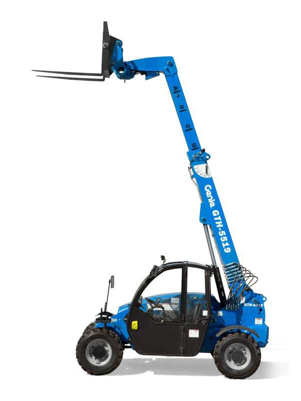 Genie Telehandler for rent or sale from National Lift Truck in Chicago Memphis or Little Rock