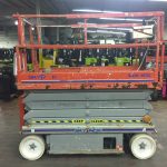 Used SKYJACK SJIII4632 SCISSOR LIFT for sale from National Lift Truck Chicago Il, left side