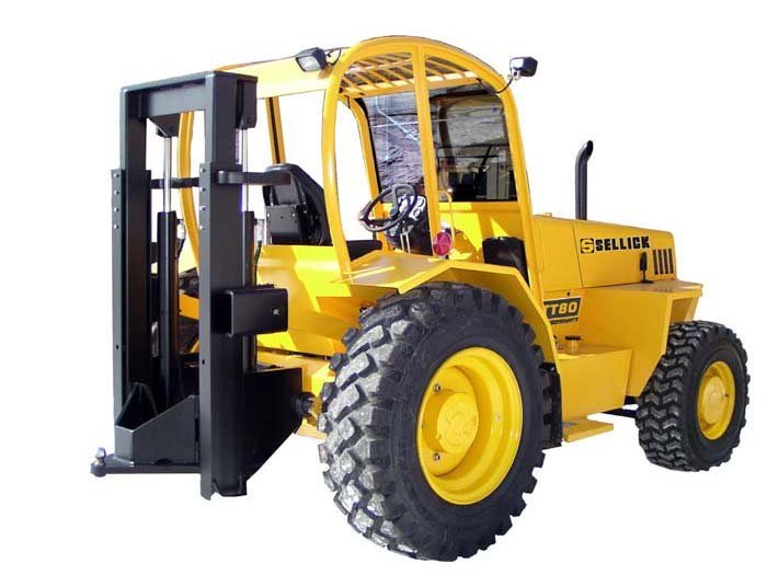 Sellick STT80 rough terrain forklift for sale from National Lift Truck