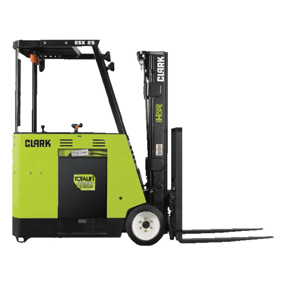 End control stand up forklift for rent from National Lift Truck in Chicago, Memphis, or Little Rock