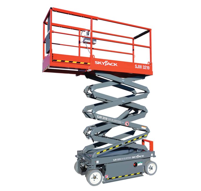 19' Indoor Scissor Lift for rent from National Lift Truck