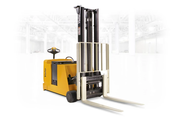 Walk Behind Electric Pallet Stacker for rent from National Lift Truck