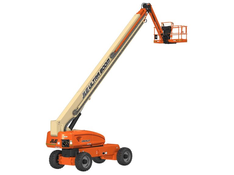 JLG ultra series 135 ft. telescopic boom lift for rent from National Lift Truck in Chicago, Memphis, or Little Rock