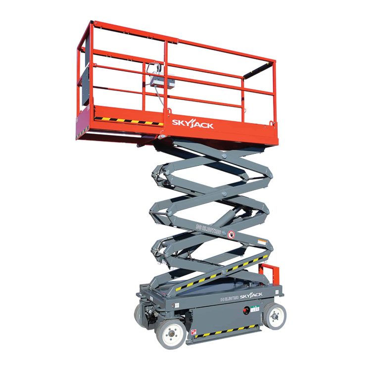 Skyjack 20' scissor lift with power extension deck for rent