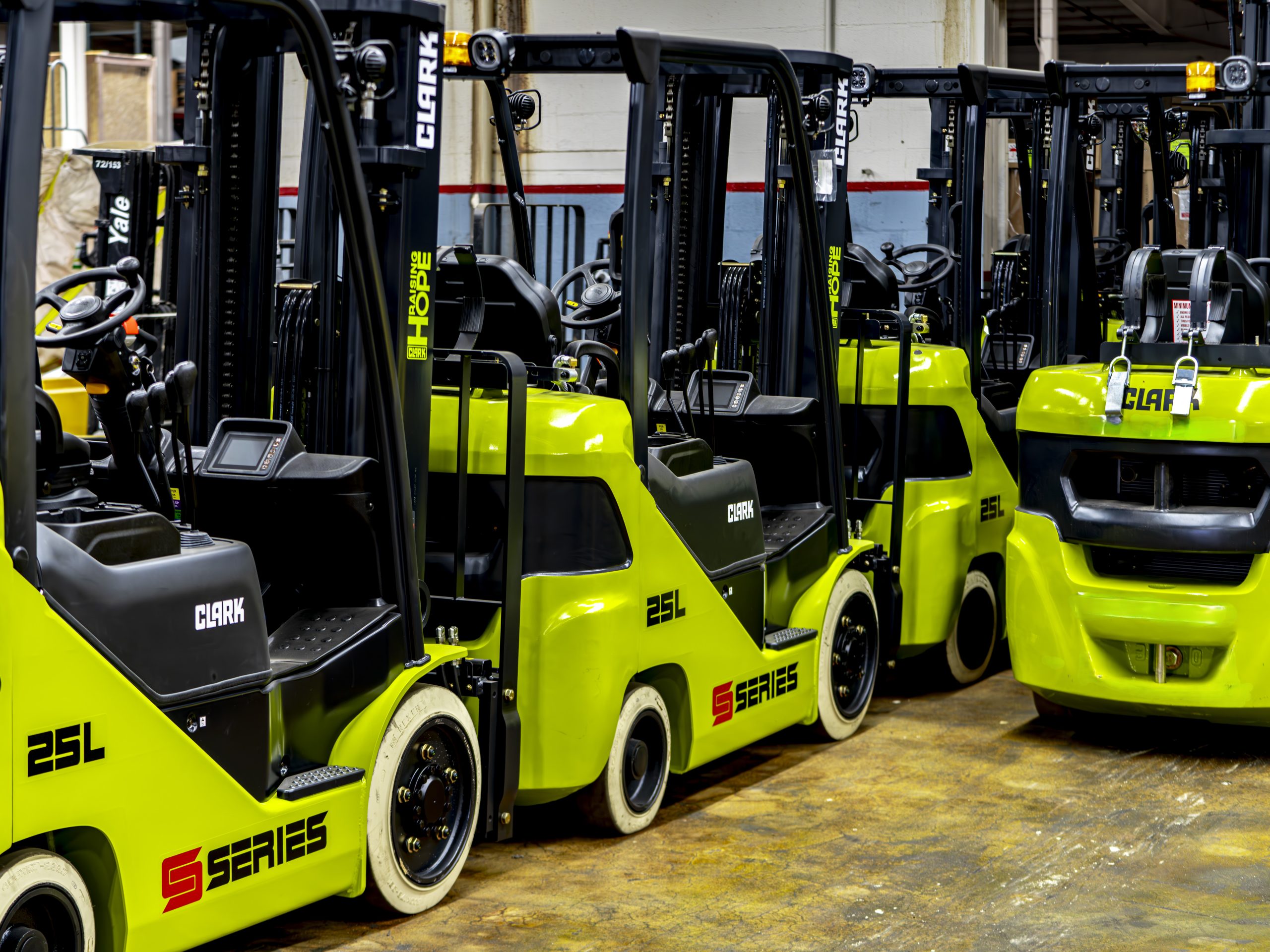 New Clark forklifts for Sale from National Lift Truck