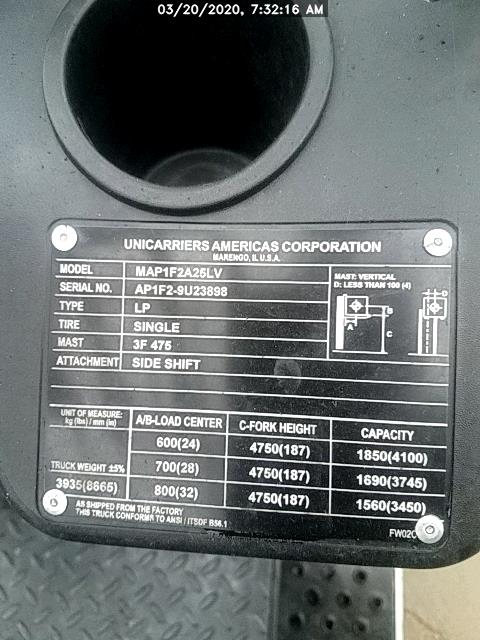 New or Used Rental Unicarriers MAP1F2A25LV   | lift truck rental for sale | National Lift Truck, Inc.