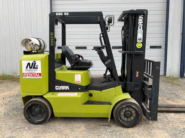 New or Used Rental Clark CGC55   | lift truck rental for sale | National Lift Truck, Inc.