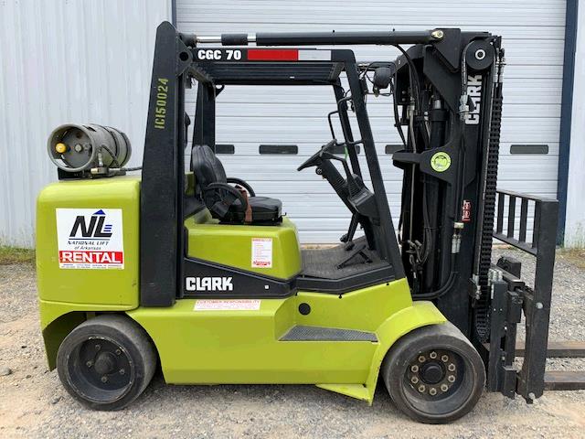 New or Used Rental Clark CGC70   | lift truck rental for sale | National Lift Truck, Inc.