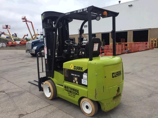 New or Used Rental Clark ECX30   | lift truck rental for sale | National Lift Truck, Inc.