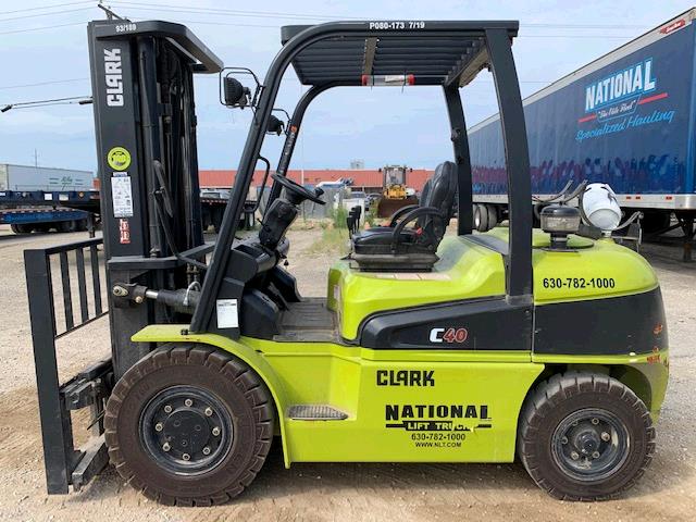 New or Used Rental Clark C40   | lift truck rental for sale | National Lift Truck, Inc.