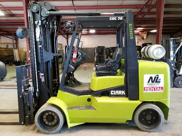 New or Used Rental Clark CGC70   | lift truck rental for sale | National Lift Truck, Inc.