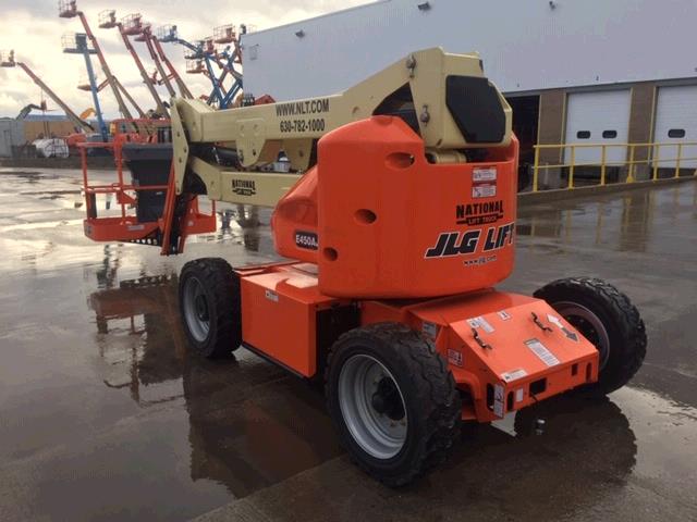 New or Used Rental JLG Industries E450AJ   | lift truck rental for sale | National Lift Truck, Inc.