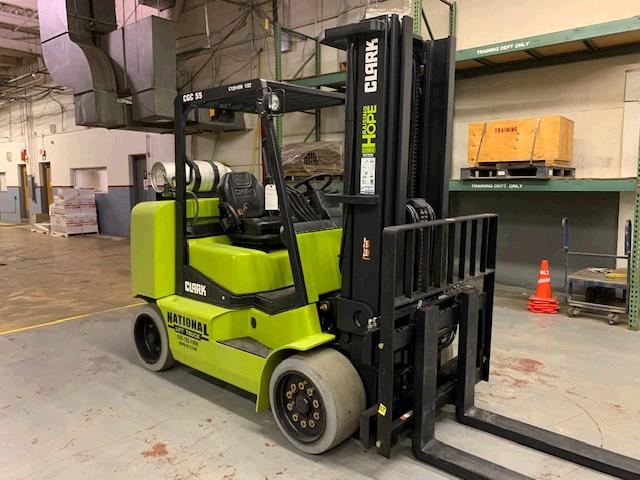 New or Used Rental Clark CGC55   | lift truck rental for sale | National Lift Truck, Inc.