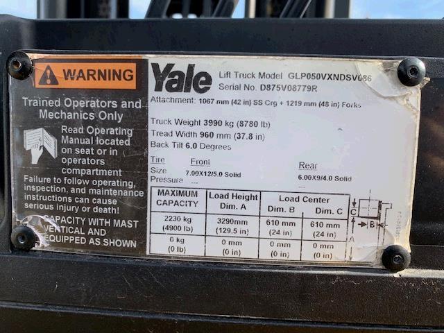 New or Used Rental Yale GLP050   | lift truck rental for sale | National Lift Truck, Inc.