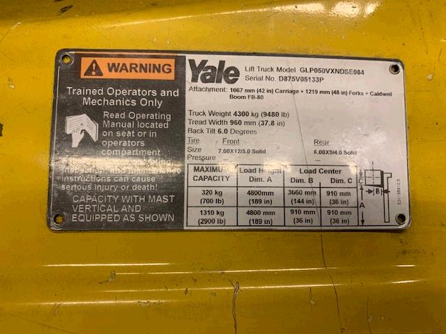 New or Used Rental Yale GLP050   | lift truck rental for sale | National Lift Truck, Inc.