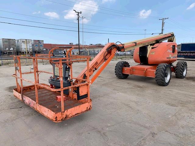 New or Used Rental JLG Industries 600AJ   | lift truck rental for sale | National Lift Truck, Inc.Used JLG Industries 600AJ MEWP Mobile Elevated Work Platform, boom lift rental for sale, work platform rental, personal lift rental, cherry picker, rental for sale.