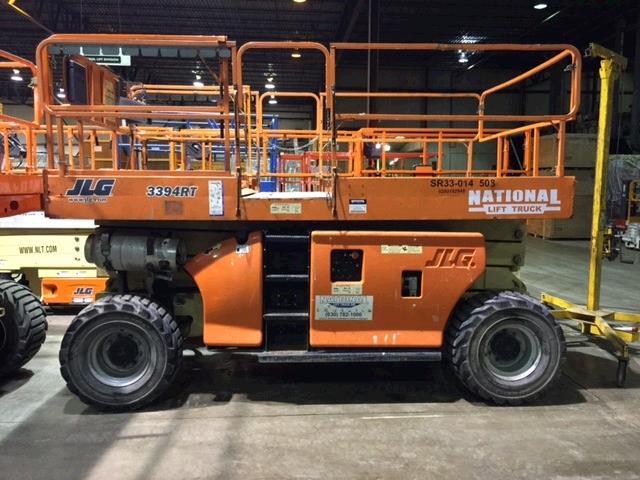 Used Rental Scissor Lift JLG Industries 3394RT rental for sale, New Used Rental Forklift Rental Boom Lift Rental Lift Truck Rental Scissor Lift Rent Service Haul For Hire Industrial Batteries For Sale Chargers Storage Training Warehouse Lift Truck Forklift Lift Rental For Sale