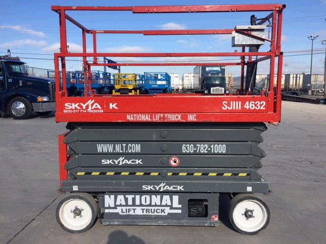 New or Used Rental Skyjack SJIII4632   | lift truck rental for sale | National Lift Truck, Inc.Used Skyjack SJIII4632 scissor lift rental for sale, electric scissor lift rental, rent a scissor lift, rent scissor lift, electric scissor lift rental rent, scissor lift rental rent, chicago, scissor lifts rental rent, electric scissor lift rental rent, rent electric scissor lift rental, rent materials handling equipment scissor lift rental, rent electric scissor lift rental, chicago, rent a scissor lift, electric scissor lift rental in Chicago, rent scissor lift, renting scissor lift, scissor lift renting, scissor lift area work platform rentals for rent