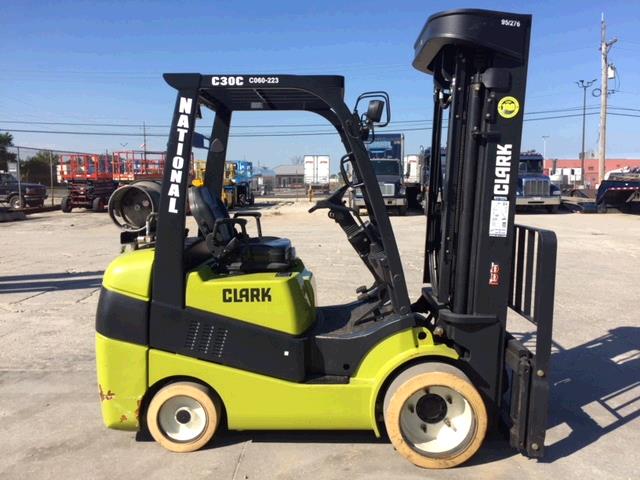 New or Used Rental Clark C30C   | lift truck rental for sale | National Lift Truck, Inc.