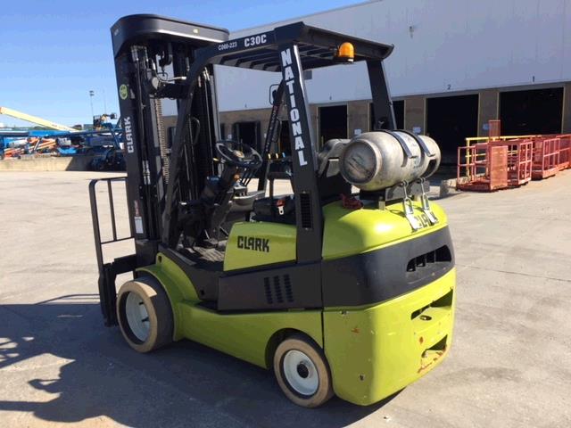 New or Used Rental Clark C30C   | lift truck rental for sale | National Lift Truck, Inc.