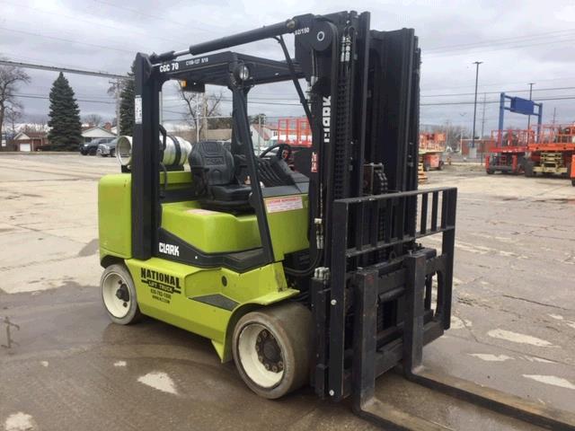 New or Used Rental Clark CGC70   | lift truck rental for sale | National Lift Truck, Inc.