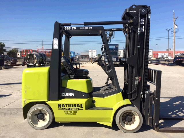 New or Used Rental Clark CGC70   | lift truck rental for sale | National Lift Truck, Inc.